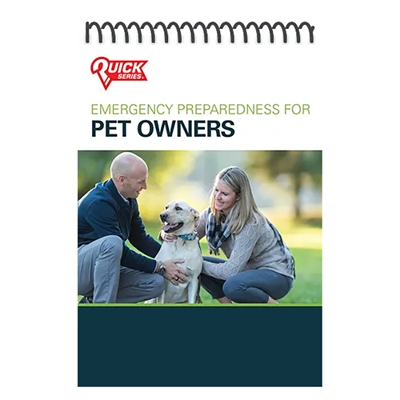 Emergency Preparedness for Pet Owners Pocket Guide