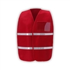 ICS Red Reflective Vest
