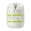 Incident Command Vest with Stripes - White