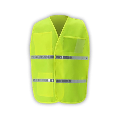 Incident Command Vest with Stripes - Yellow