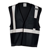 Mesh Vest with Stripe BLACK LG/XL