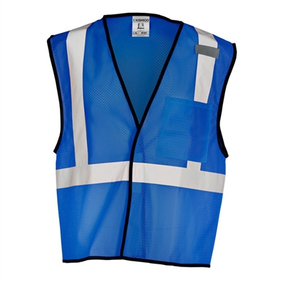 Mesh Vest with Stripe BLUE