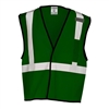 Mesh Vest with Stripe GREEN LG/XL