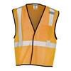 Mesh Vest with Stripe YELLOW LG/XL