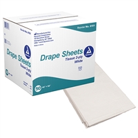 Flat Sheet Disposable 40" x 90" Case of 50