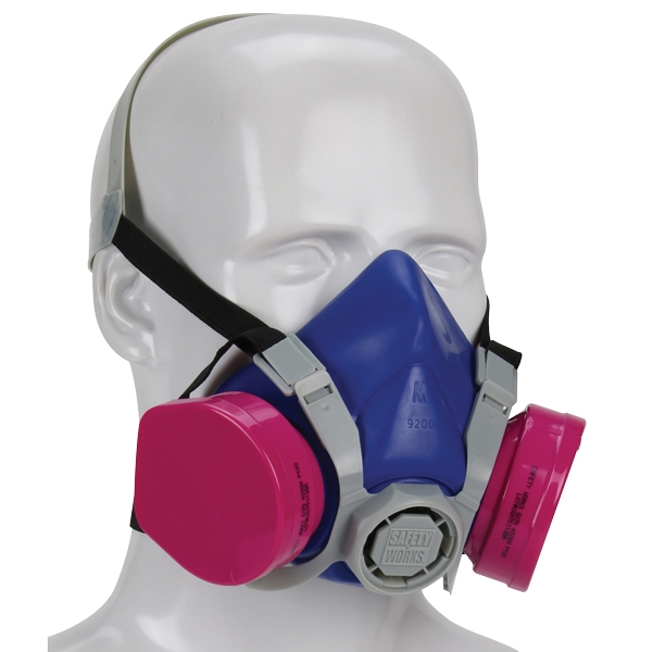 MSA Safety Works SWX00319 Toxic Dust Respirator Mask | P100 NIOSH