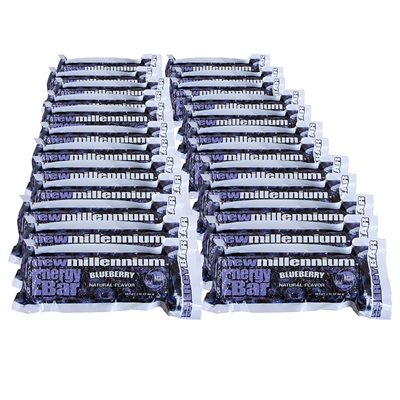 Millennium Energy Bar Blueberry - 24-Pack