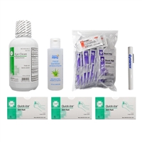 This 5 person trauma first aid refill kit is great when needing to refill your first aid supplies