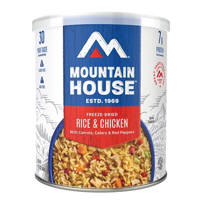 Mountain House #10 Rice & Chicken