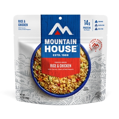 Mountain House Rice & Chicken - Double Serving