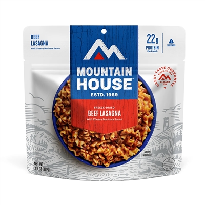 Mountain House Beef Lasagna - Double