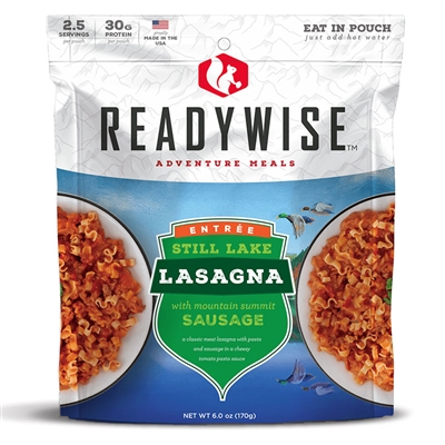 Readywise Still Lake Lasagna with Sausage