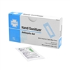 Instant Hand Sanitizer Packets, 10/Unit Box
