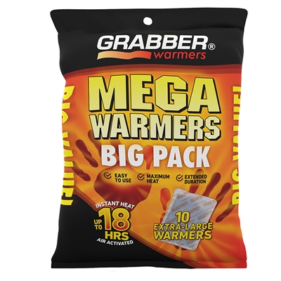 Grabber Mega Warmer 10 Pack