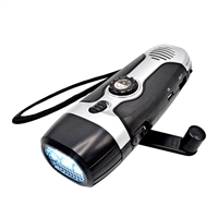 4 in 1 Dynamo Emergency Radio Flashlight
