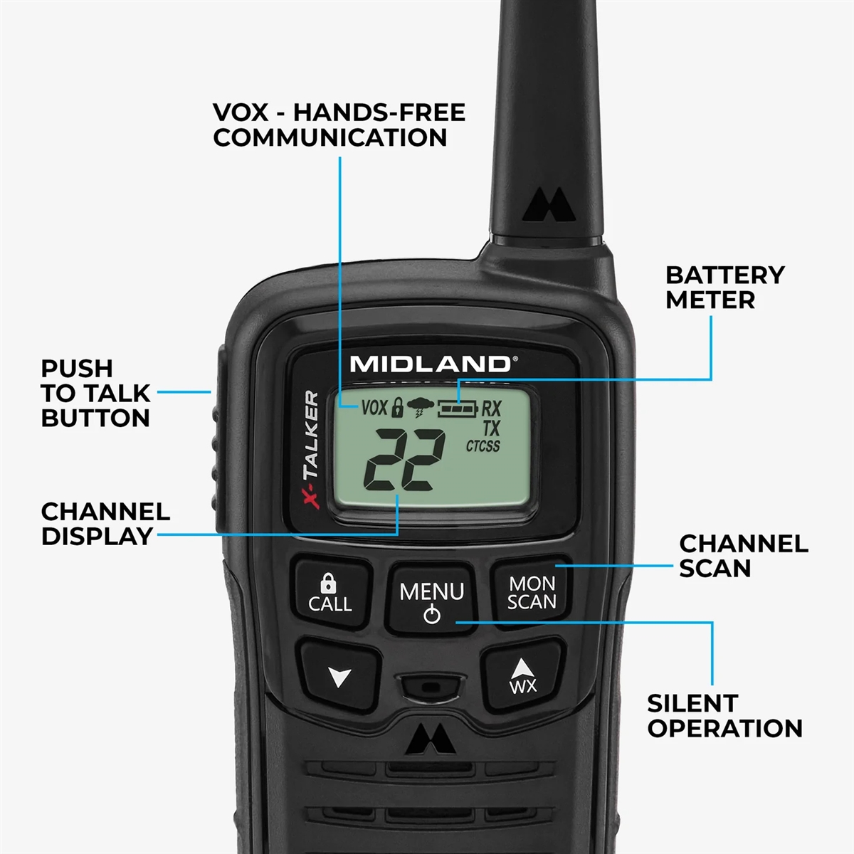 X-TALKER T10 Walkie Talkie