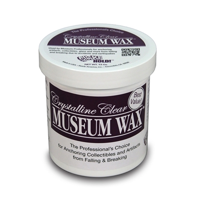 Crystalline Clear Museum Wax 13 oz Jar