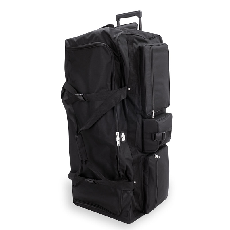 AUBERGE / TREVOR サイズ42 ブラック 42 x 16 x 16 Water-Resistant Emergency Prep Wheeled Duffel Bag